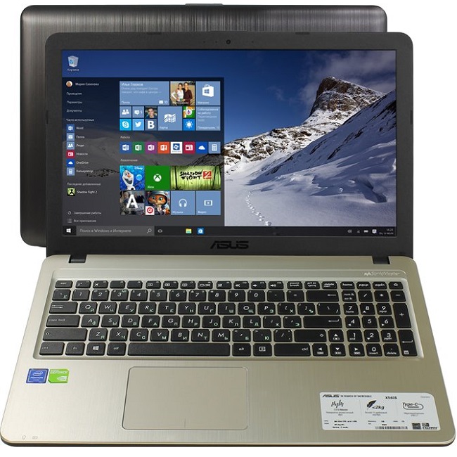 Ноутбук ASUS X540SC-XX040T