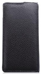 Чехол  CLEVER CASE  Leather Shell Sony ST26i черный