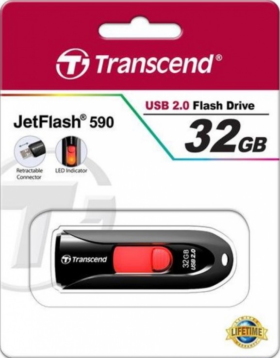 Флеш-накопитель TRANSCEND 32 Gb