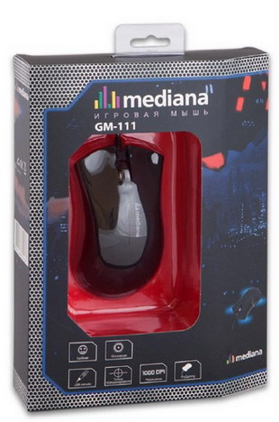 Мышь проводная MEDIANA GM-111