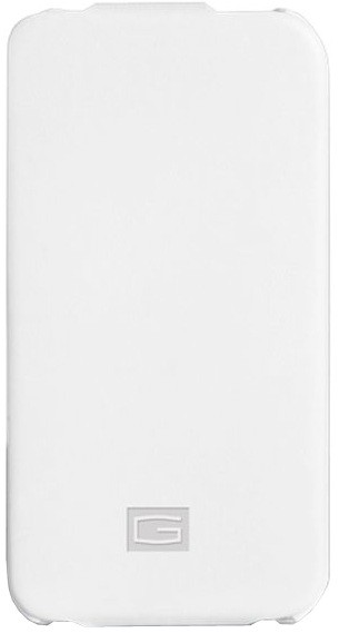 Чехол-книжка  GRESSO  Samsung i8190 Монако белый