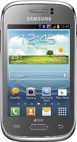 Смартфон  SAMSUNG  GT-S6312 DUOS Silver