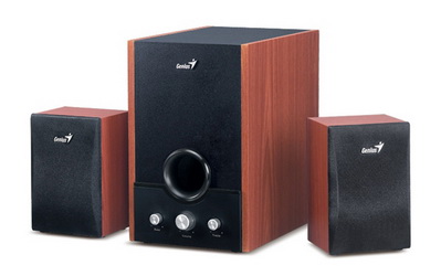 Акустическая система GENIUS SW-HF 2.1 1700 wood