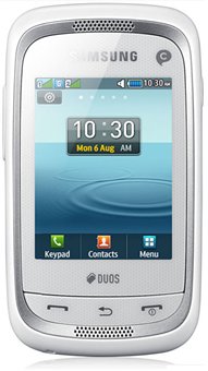 Мобильный телефон SAMSUNG GT-C3262 metallic silver (Duos)