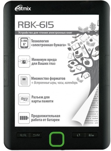 Электронная книга RITMIX RBK-615