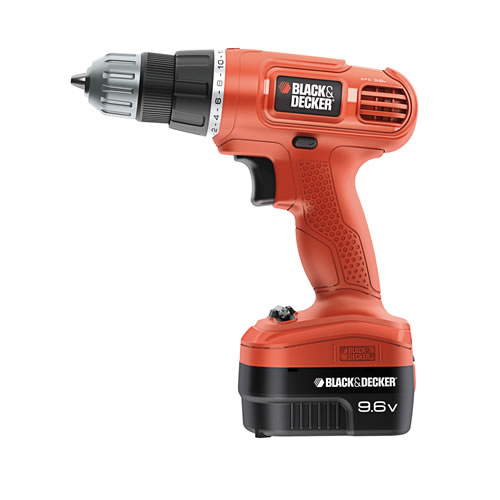 Дрель аккумуляторная  BLACK&DECKER  EPC14CAB + биты