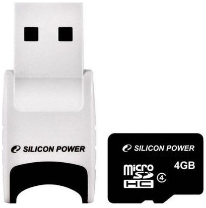 SD micro карта SILICON POWER HC 8 Gb