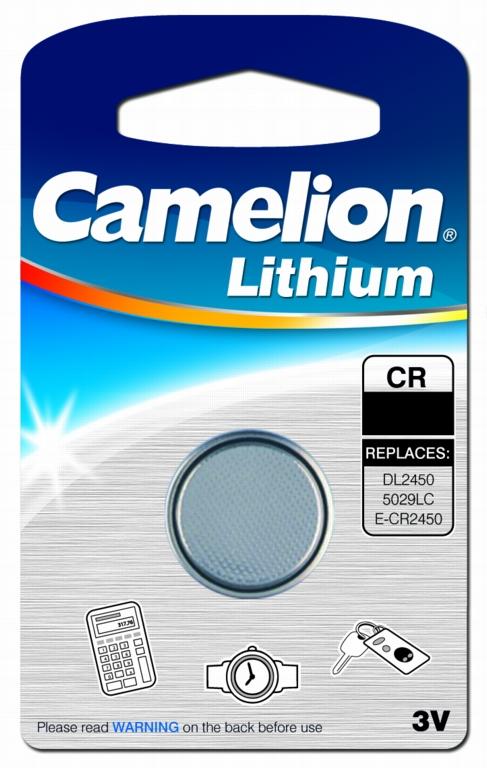 Элемент питания CAMELION CR2450