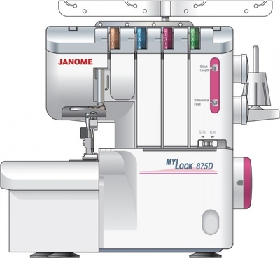 Оверлок JANOME M-875D