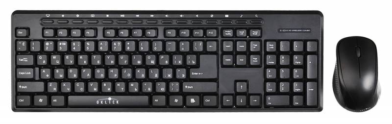 Клавиатура и мышь OKLICK 290 M