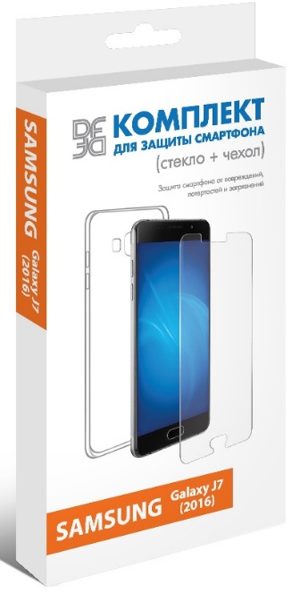 Стекло защитное DF Samsung Galaxy J7