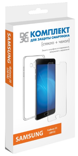 Стекло защитное DF Samsung Galaxy J3