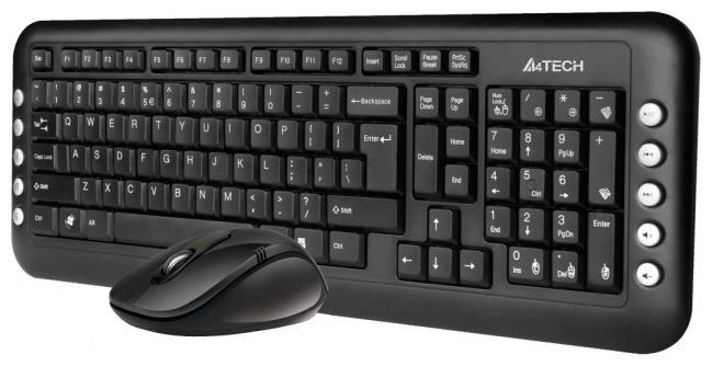 Клавиатура и мышь A4TECH 7200 N