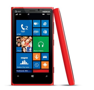Смартфон  NOKIA  820 Lumia Red