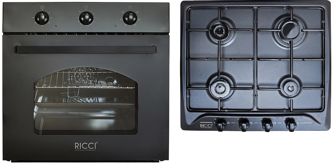 Панель варочная газовая RICCI RGN-610BL