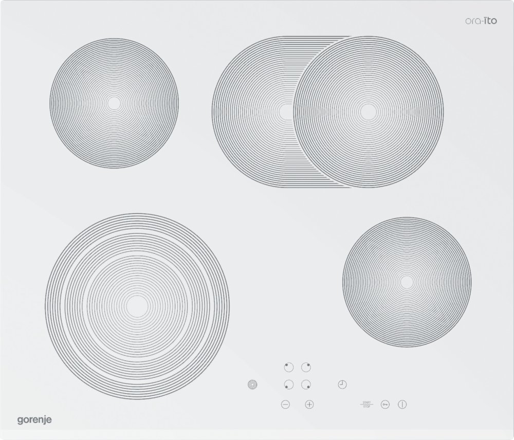 Панель варочная электрическая GORENJE ECT 680-ORA-W