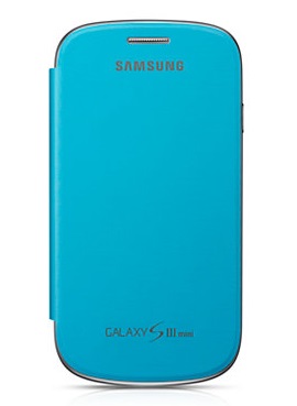 Чехол  SAMSUNG  I8190 Galaxy S3 mini голубой