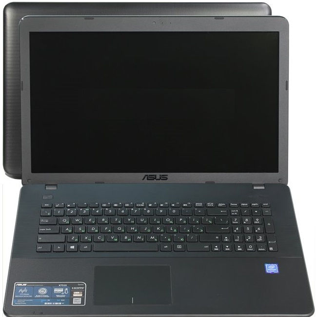 Ноутбук ASUS X751SA-TY006