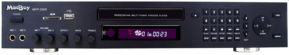 DVD плеер караоке MADBOY MFP-2000