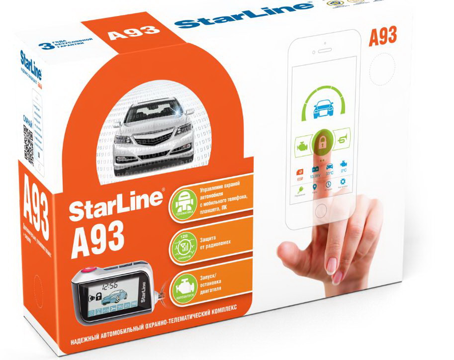 Автосигнализация STAR LINE A93