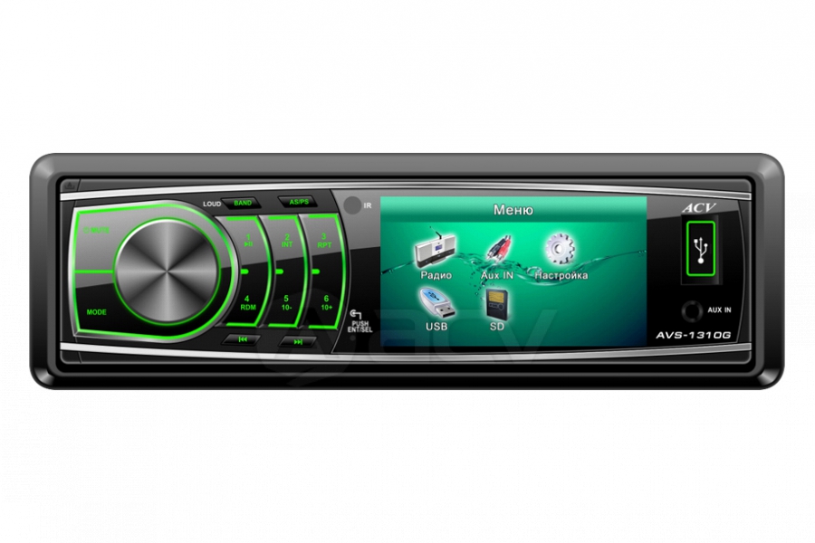 Автомагнитола USB ACV AVS-1310G