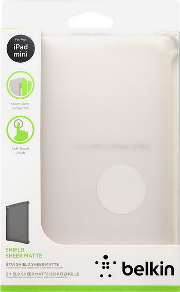 Чехол  BELKIN  iPad Mini Clear (F7N019vfC01)