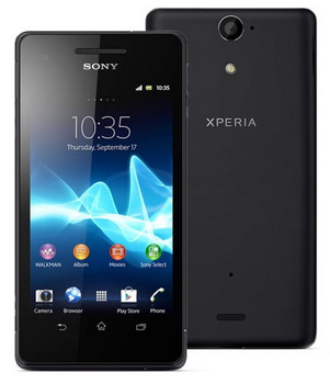 Смартфон  SONY  LT25i  Xperia V black
