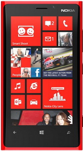 Смартфон  NOKIA  920 Lumia МТС Red