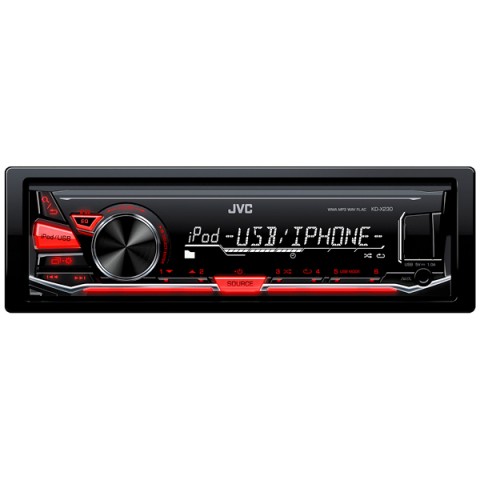 Автомагнитола USB JVC KD-X230