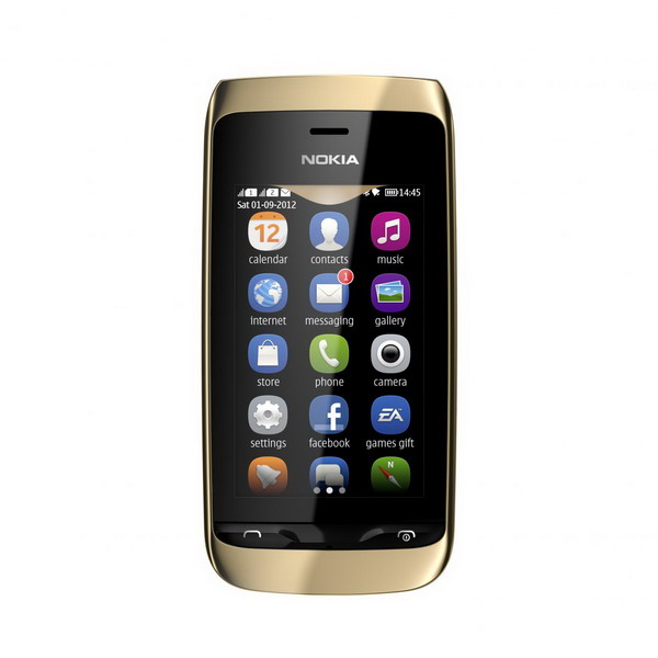 Мобильный телефон NOKIA 308 gold light (2 SIM)