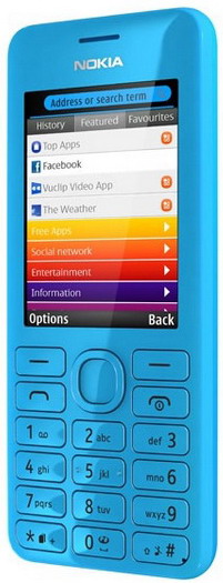 Мобильный телефон NOKIA 206