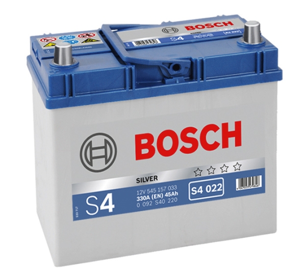 Аккумулятор BOSCH Asia 45 п.п. (S4 022)