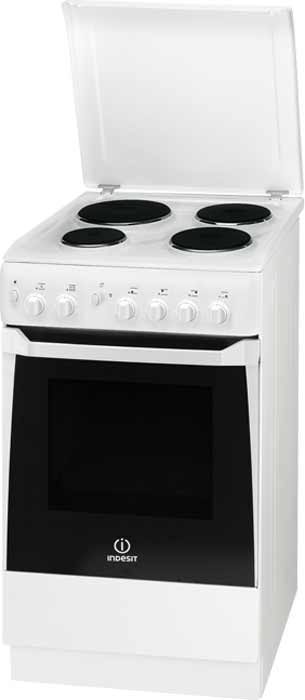 Плита электрическая INDESIT KN1E17A(W)/RU