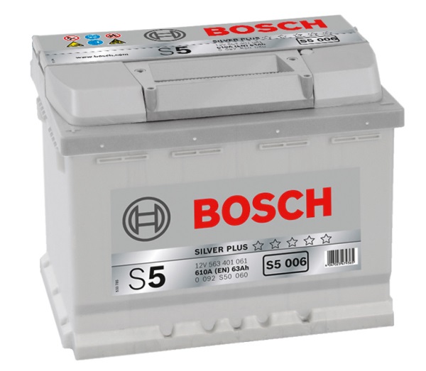 Аккумулятор BOSCH 63 п.п. (S5 006)