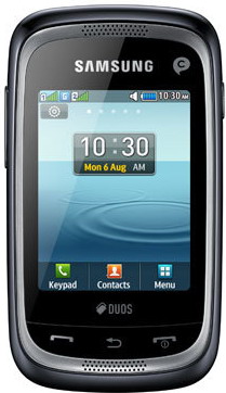 Мобильный телефон SAMSUNG GT-C3262 black (Duos)