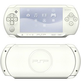 Приставка игр.  SONY  PSP-E1008 Black White
