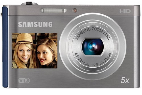 Фотоаппарат  SAMSUNG  EC-DV300 серебр.-синий