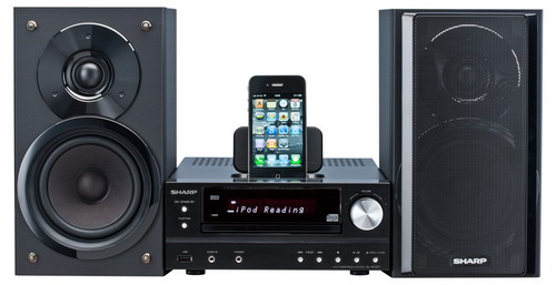 Музыкальный центр микро SHARP XL-HF201PHBK