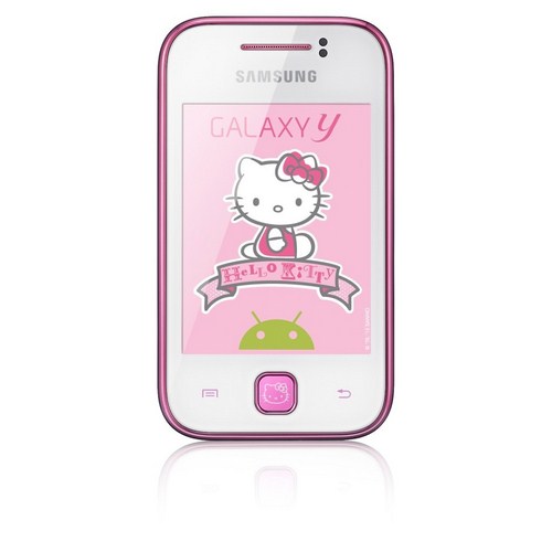 Смартфон  SAMSUNG  GT-S5360 Hello Kitti  white