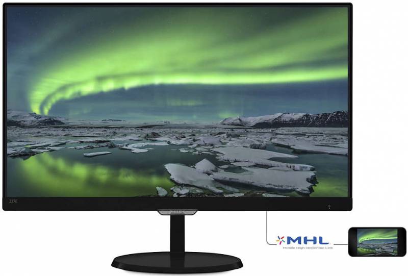 Монитор PHILIPS 237E7QDSB
