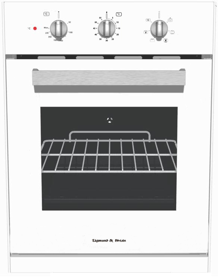 Духовой шкаф газовый ZIGMUND SHTAIN EN 109.722 W