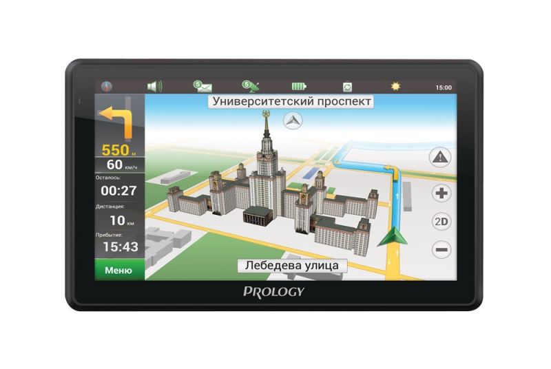 GPS-навигатор PROLOGY iMAP-7500