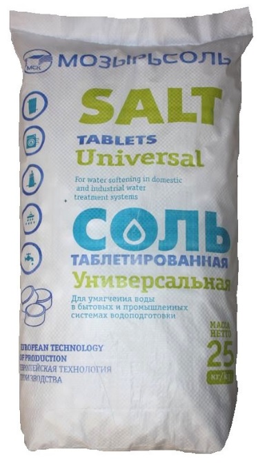 Соль  поваренная Универсальная 25 кг