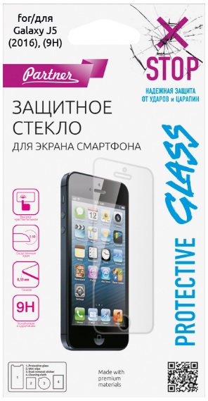 Стекло защитное PARTNER Samsung Galaxy J5