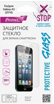 Стекло защитное PARTNER Samsung Galaxy A7