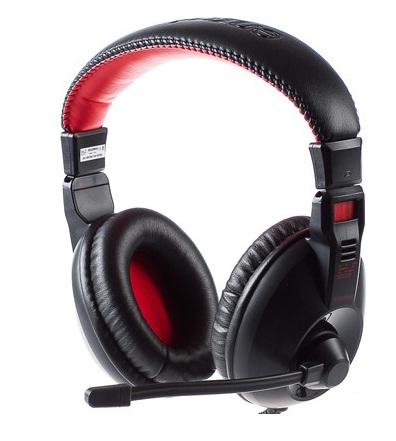 Наушники с микрофоном  ENZATEC  HS503 black