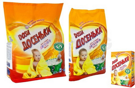 Стир.порошок  DOSEN'KA  детский 0,4кг