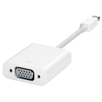 Адаптер APPLE Mini DisplayPort to VGA (MB572Z/A)