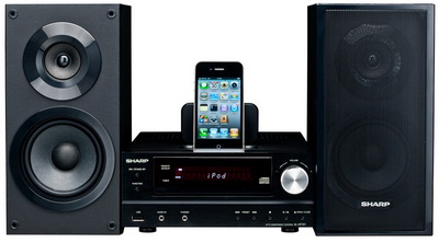 Муз.центр микро DVD  SHARP  XLHF151PHBK