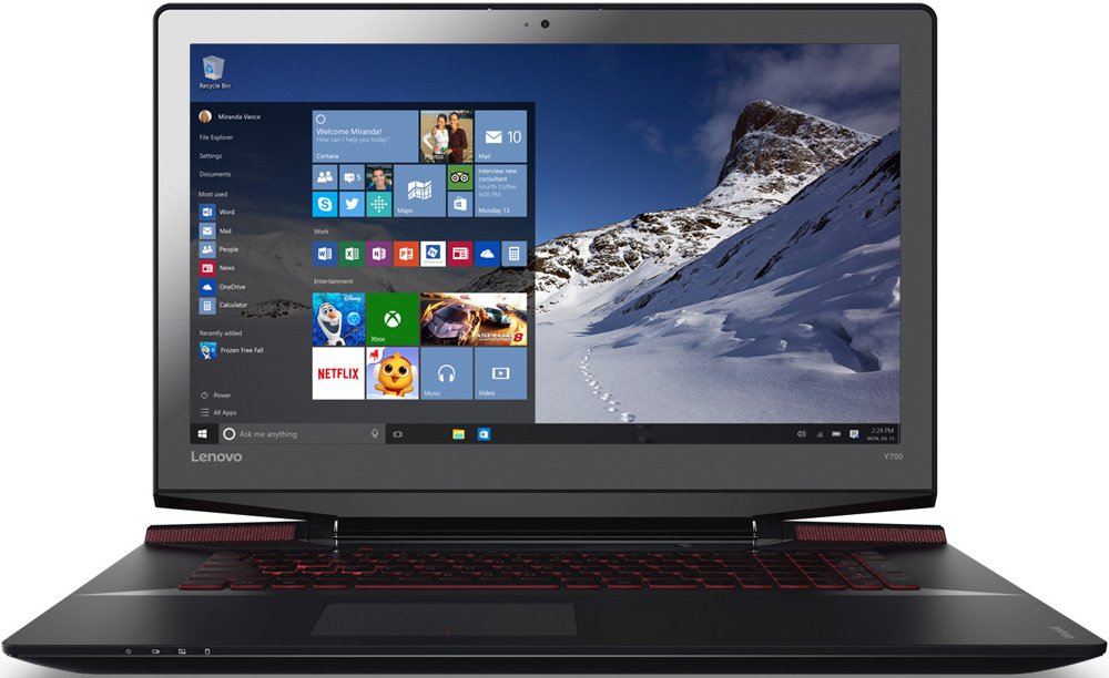 Ноутбук LENOVO Y700-17ISK